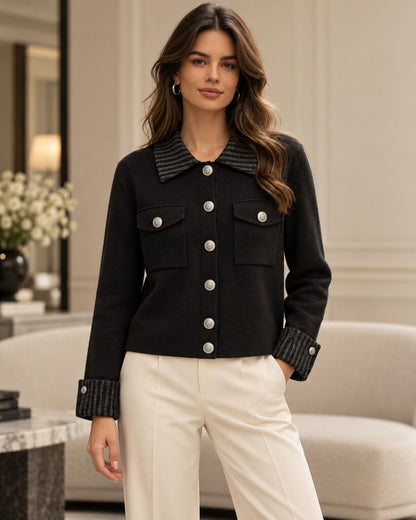 Cardigan - BLACK