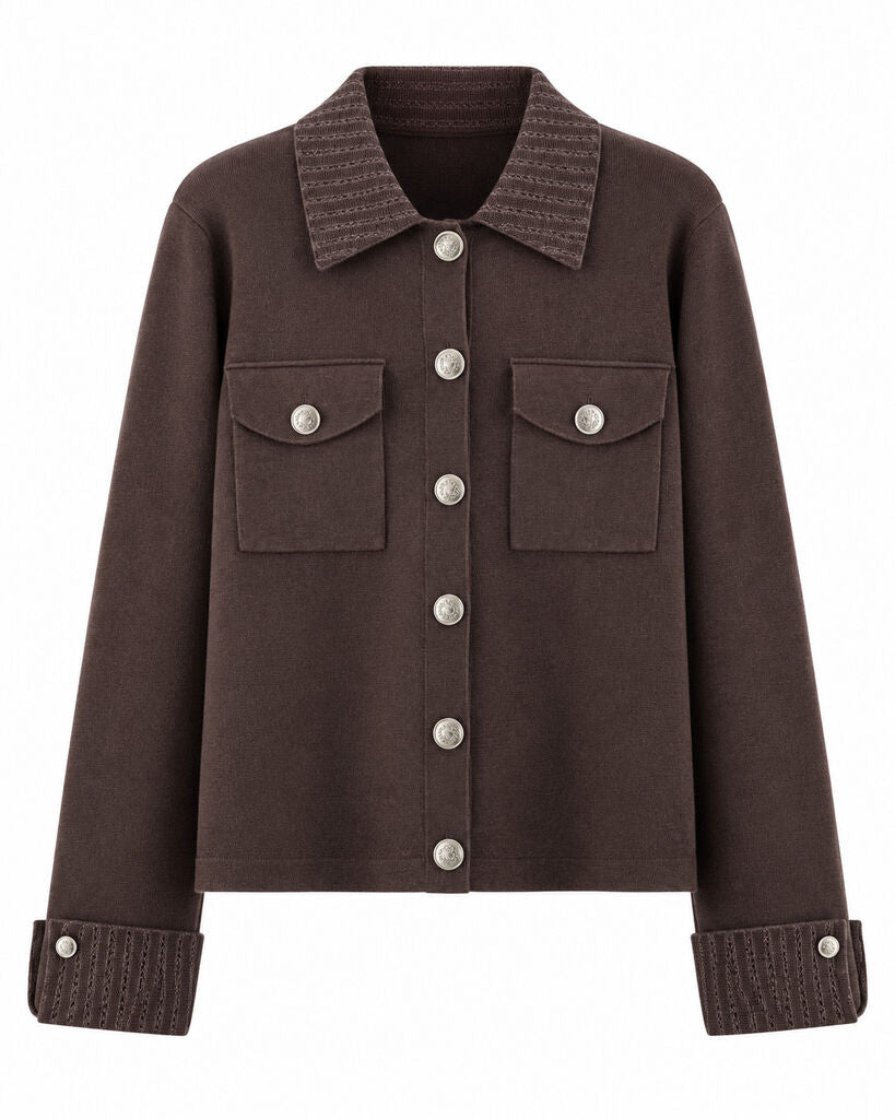 Cardigan - BROWN