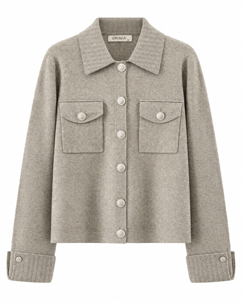 Cardigan - KHAKI