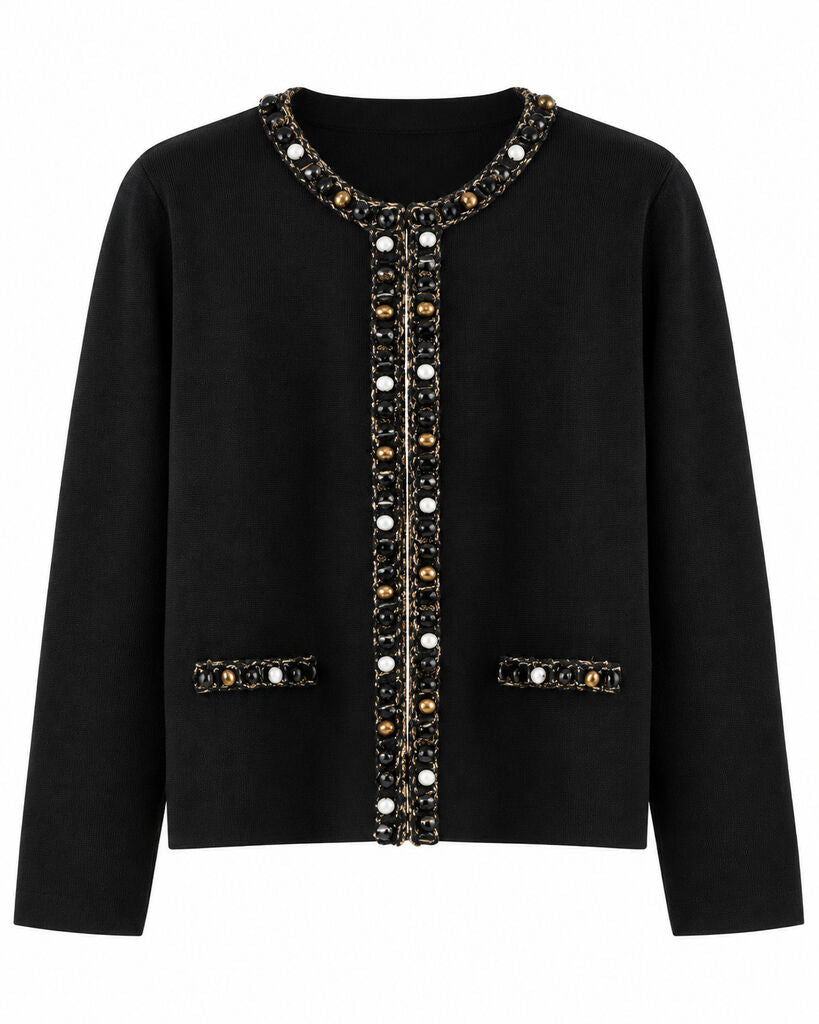 Cardigan - BLACK
