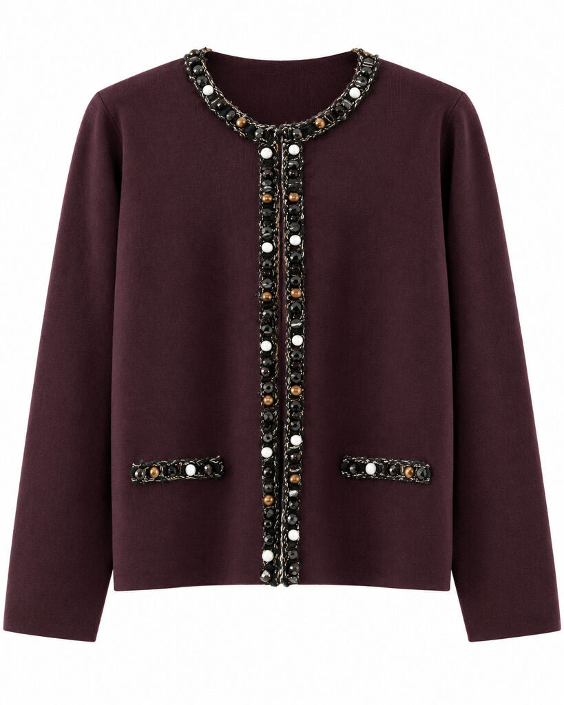 Cardigan - PURPLE