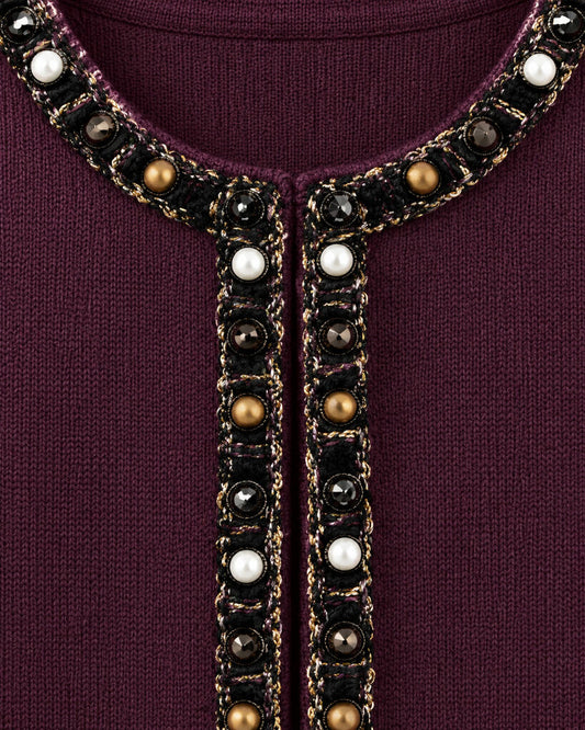 Cardigan - PURPLE