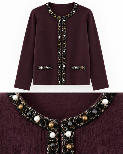 Cardigan - PURPLE