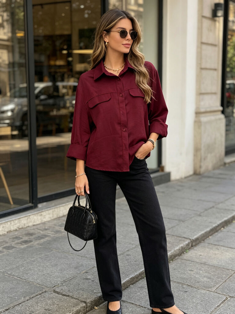 Shirt - BORDO