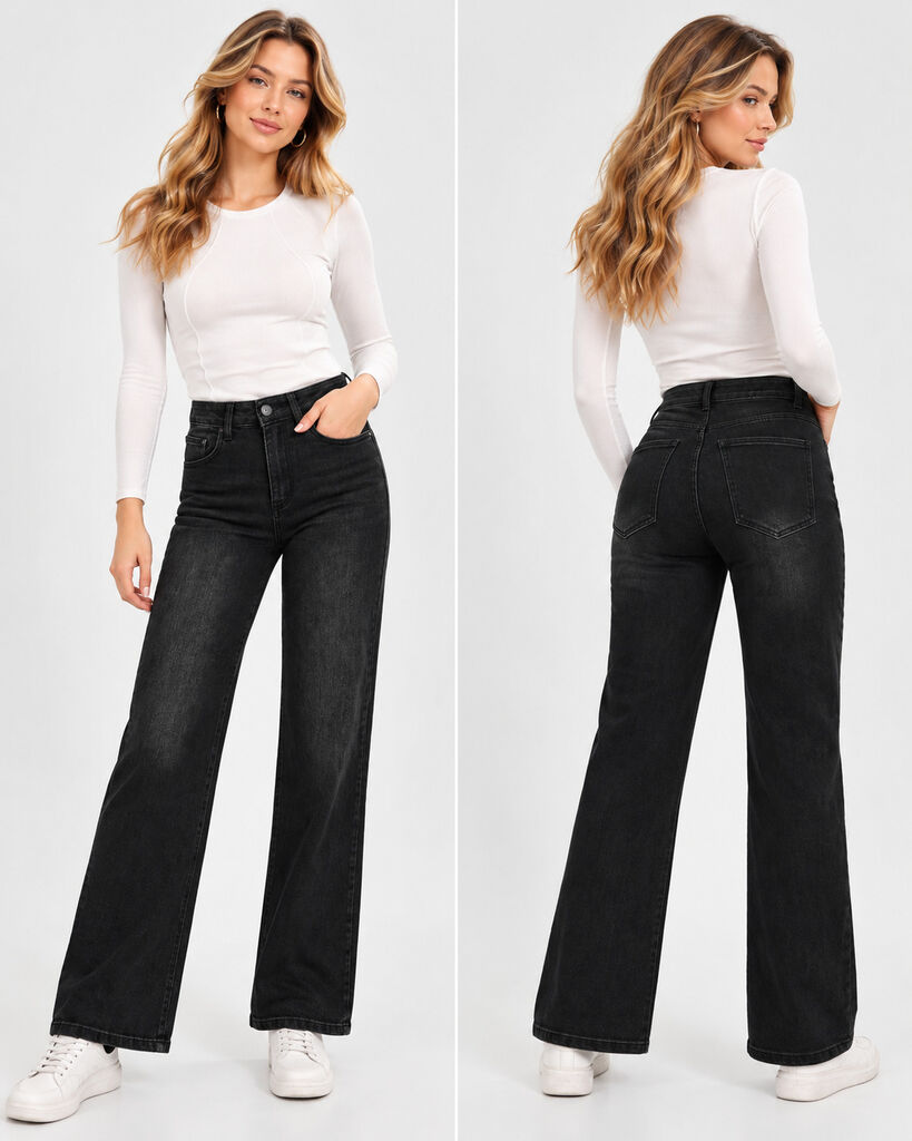 Jeans - BLACK