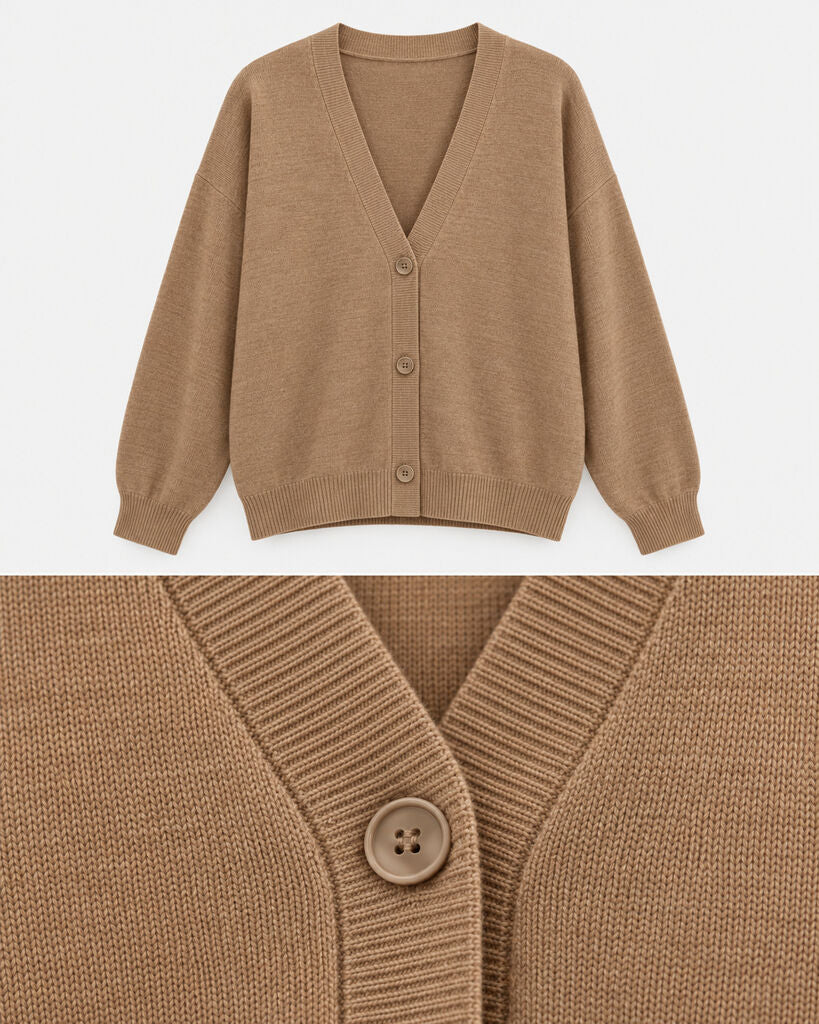 Cardigan - CAMEL