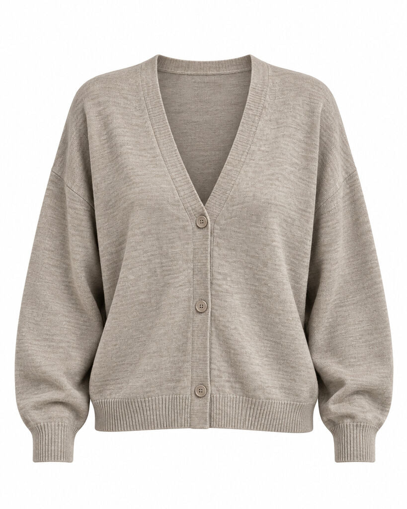 Cardigan - KHAKI