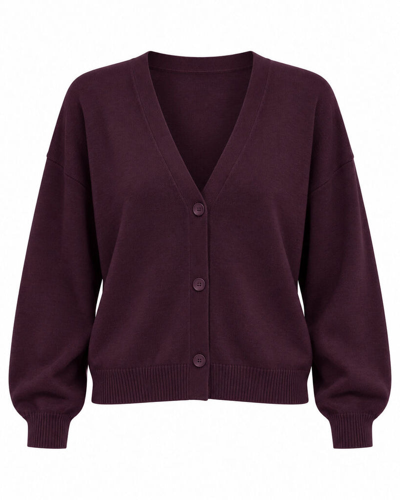 Cardigan - PURPLE