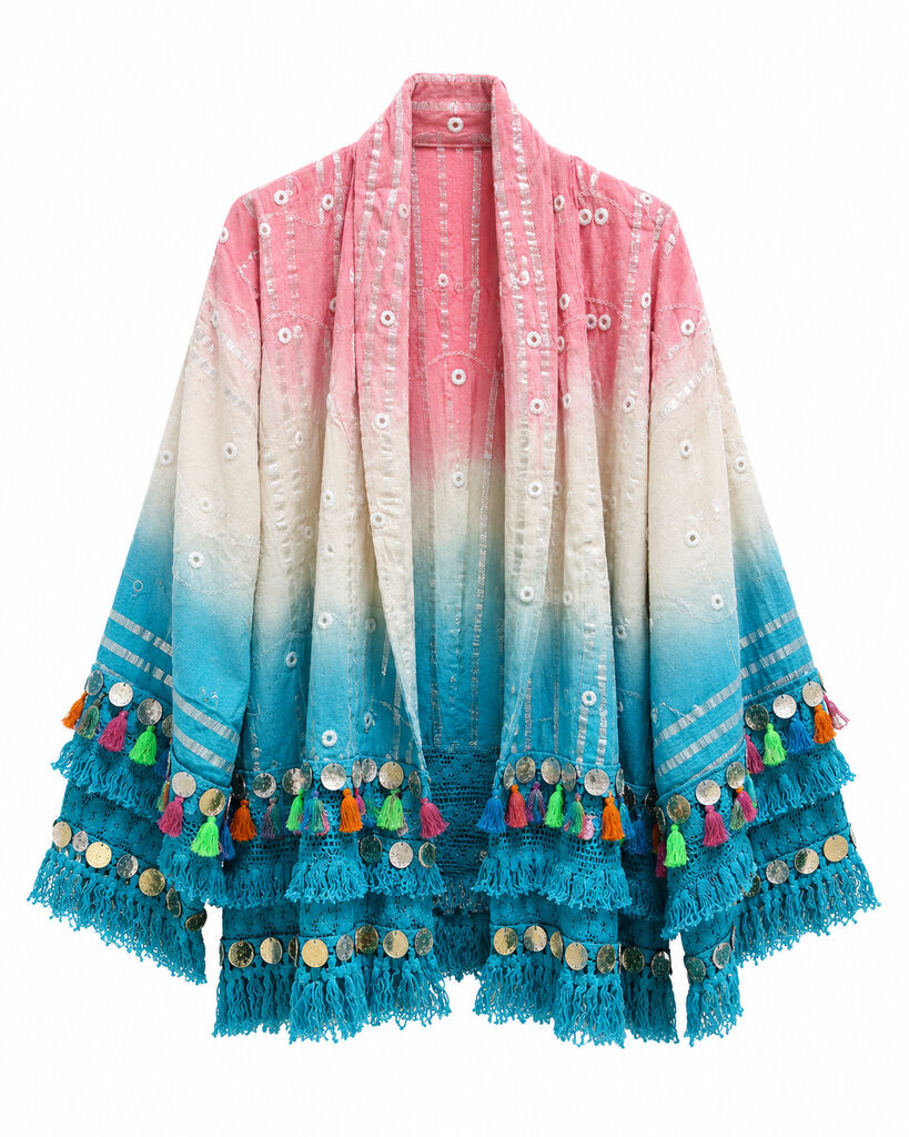 Kaftan Unique PNK/SIL