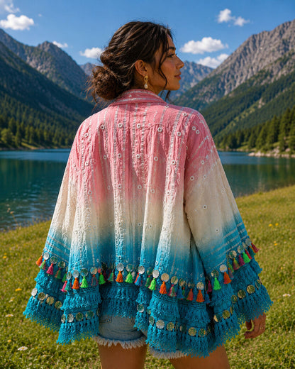 Kaftan Unique PNK/SIL