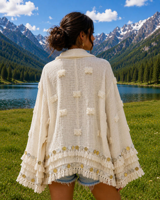 Kaftan Unique WHITE