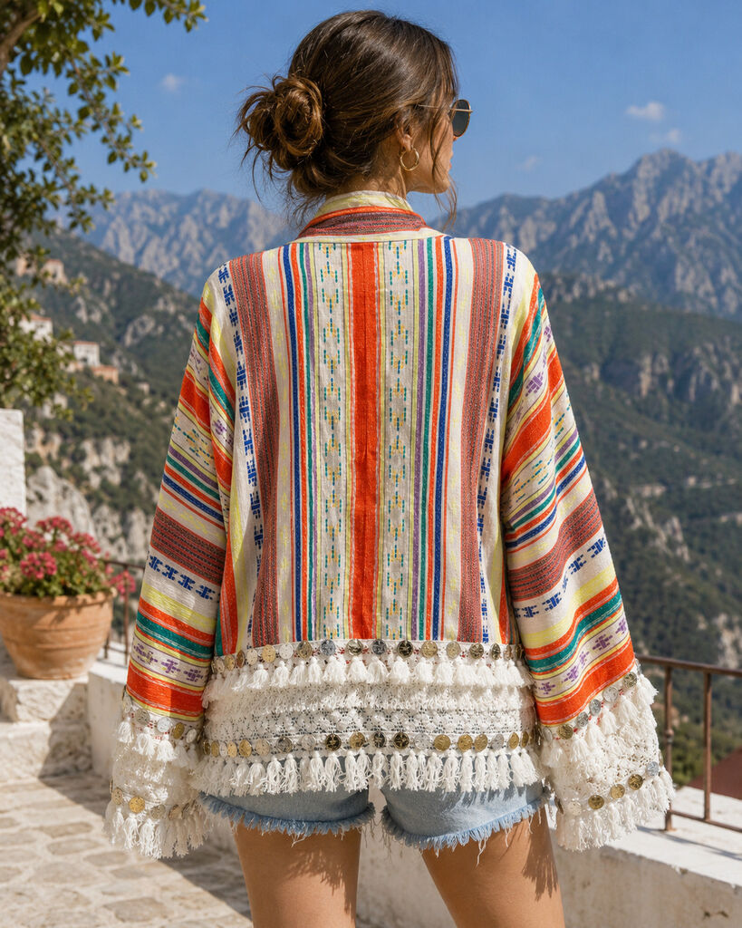 Kaftan Unique ORANGE