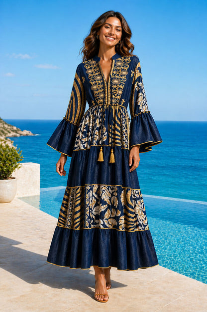 Dress Unique BLUE 4