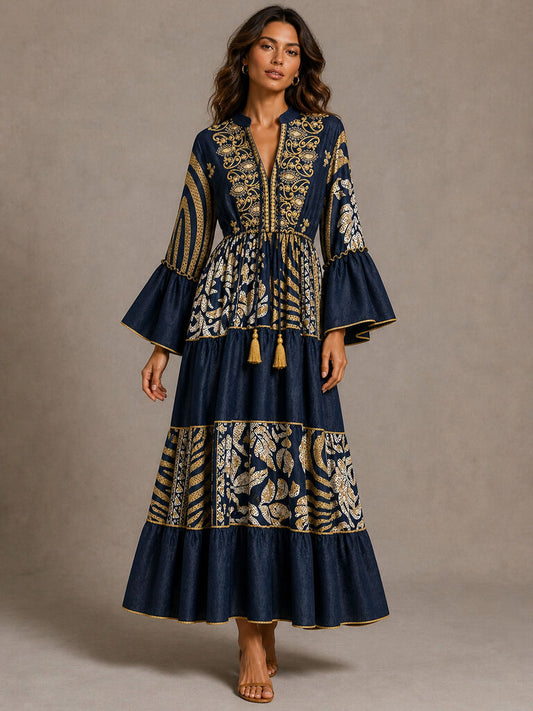 Dress Unique BLUE 4
