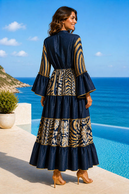 Dress Unique BLUE 4
