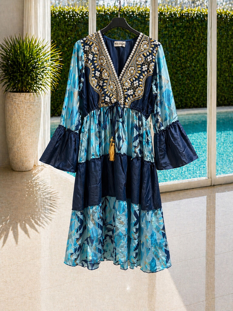 Dress Unique BLUE 2