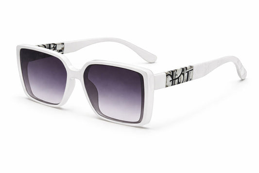 Rose Square Sunglasses with Gradient Tint