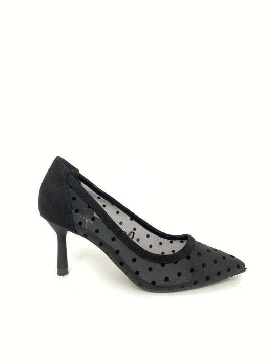 Pump Mesh/Sue BLACK
