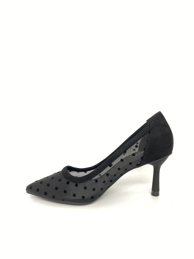 Pump Mesh/Sue BLACK
