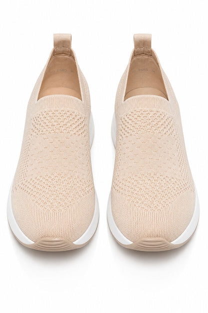 Slip on Sock/Mesh BEIGE