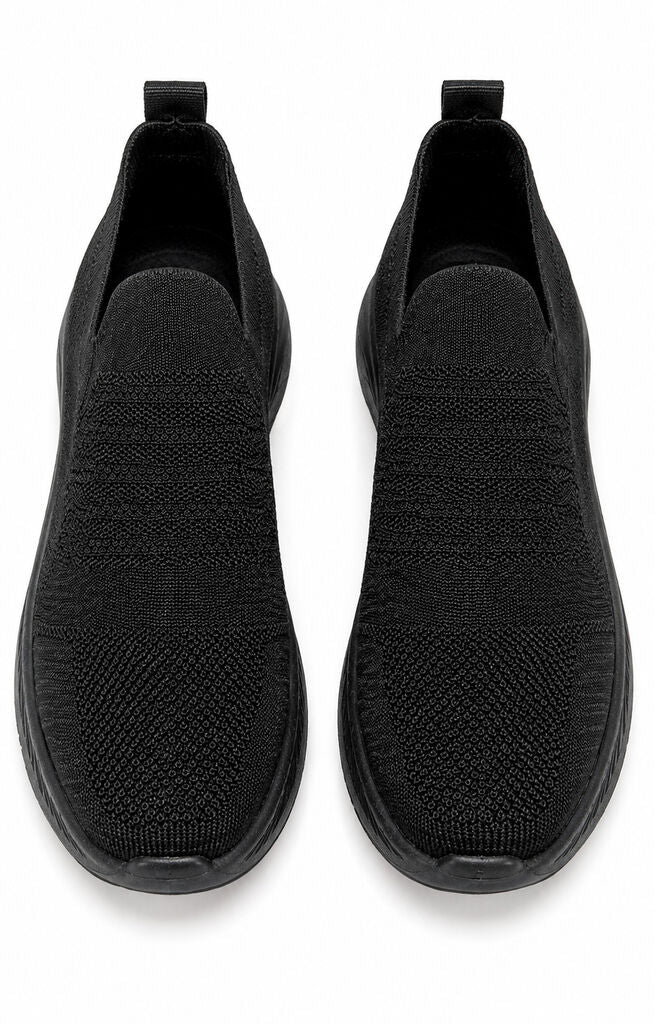 Slip on Sock/Mesh BLACK