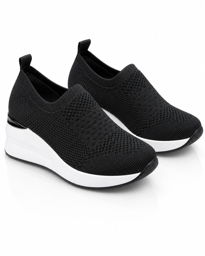 Slip on Sock/Mesh BWHITE