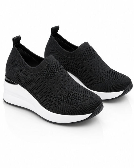 Slip on Sock/Mesh BWHITE