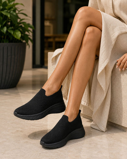 Slip on Sock BLK/BLK