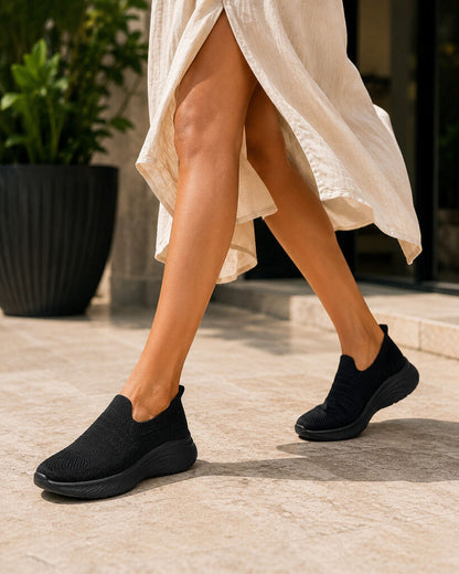Slip on Sock BLK/BLK