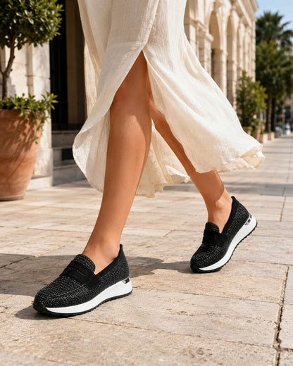 Loafer Rafia BLACK