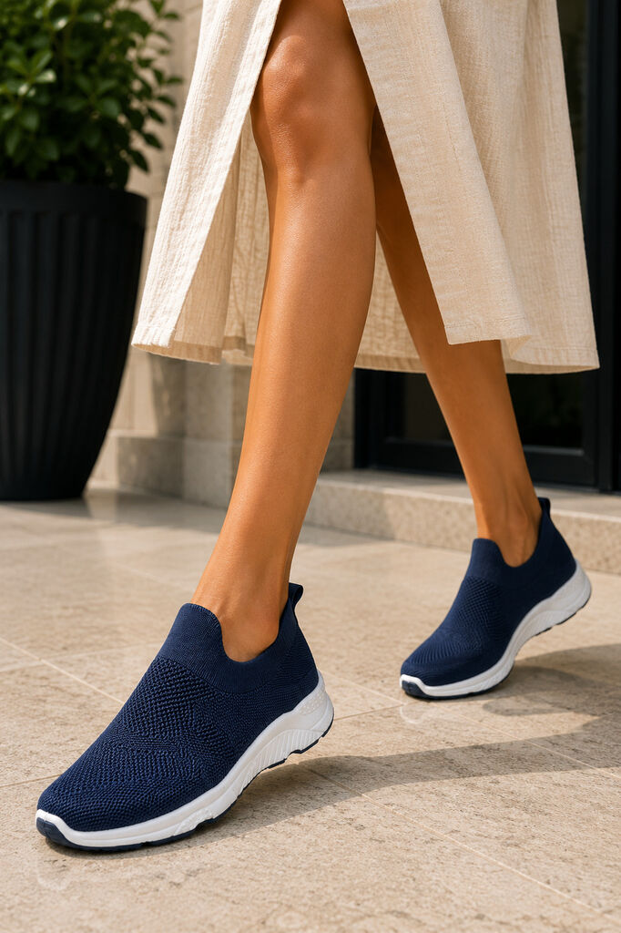 Slip on Sock NAVY