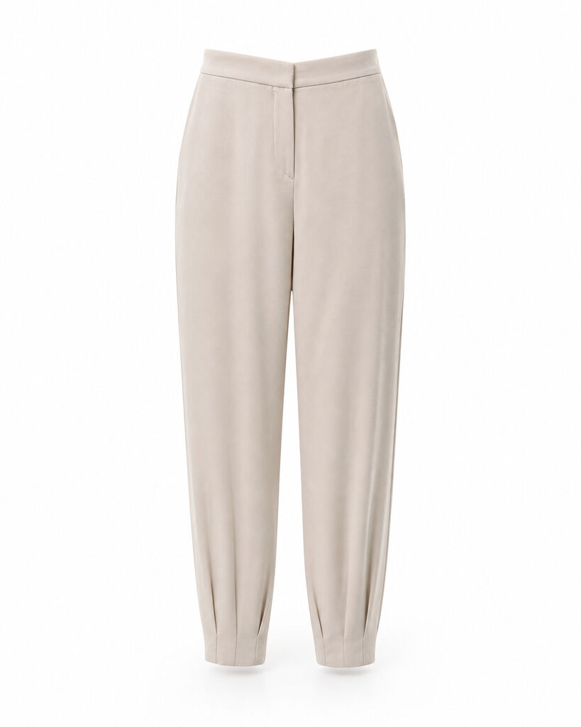 BALLOON TROUSERS - WHITE