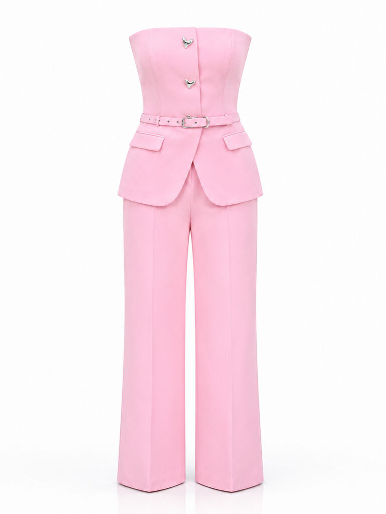 TOP AND TROUSERS - ROSA