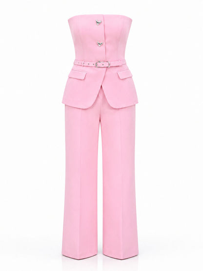 TOP AND TROUSERS - ROSA
