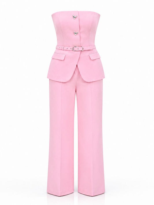 TOP AND TROUSERS - ROSA