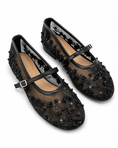 Ballerina Pailletts BLACK