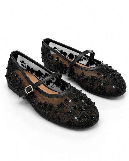 Ballerina Pailletts BLACK