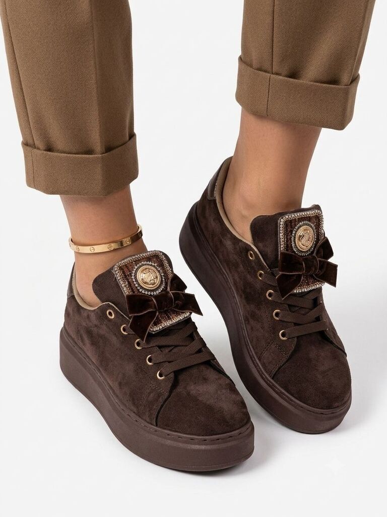 Sneaker Velvet BROWN