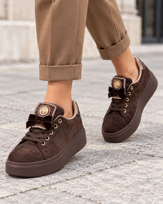 Sneaker Velvet BROWN