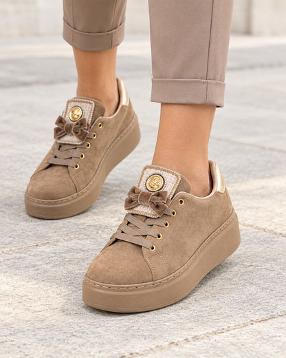 Sneaker Velvet SAND