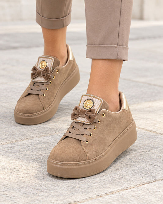 Sneaker Velvet SAND