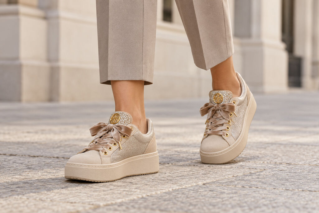 Sneaker Velvet SAND