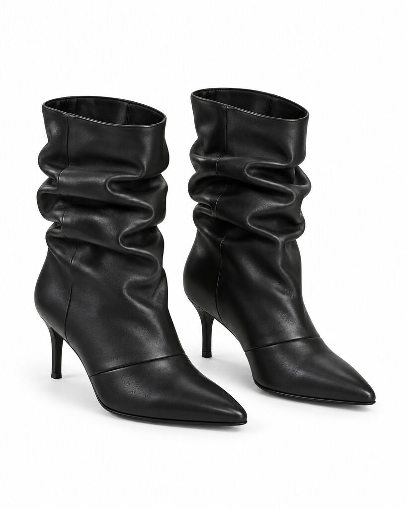 Ankle Boot Nappa NERO