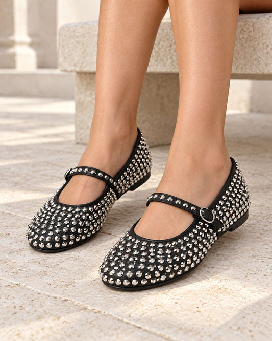 Mary Jane Shoe M.Sue/Strass GUN