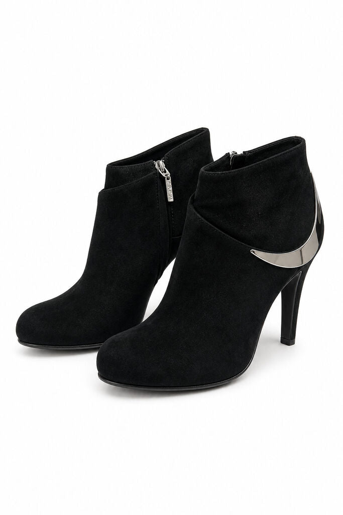 Shoes Suede Nero