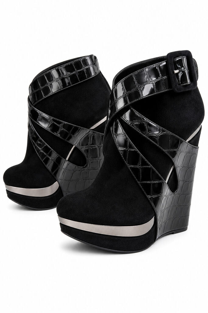 Shoes Camoscio Nero