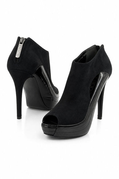 Shoes Suede Nero