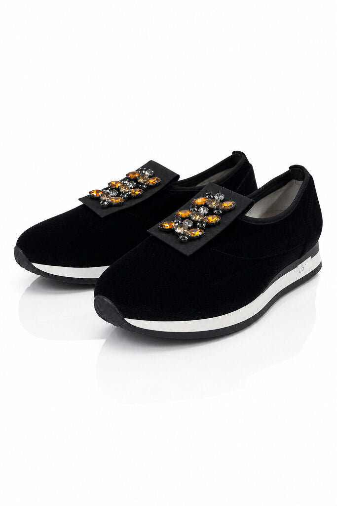 Shoes Velvet BLACK