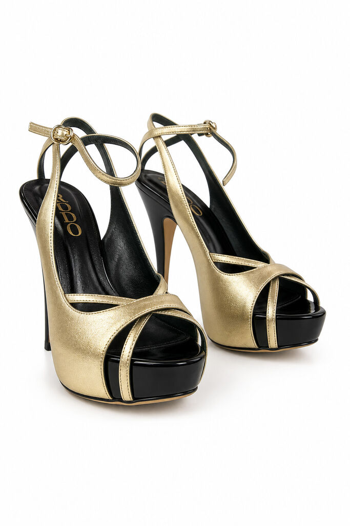 Shoes Laminato Oro