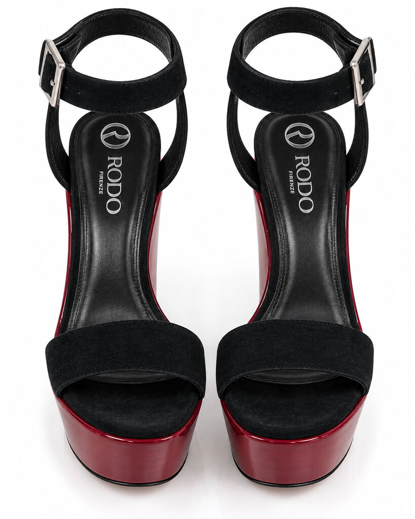 Shoes Suede Nero